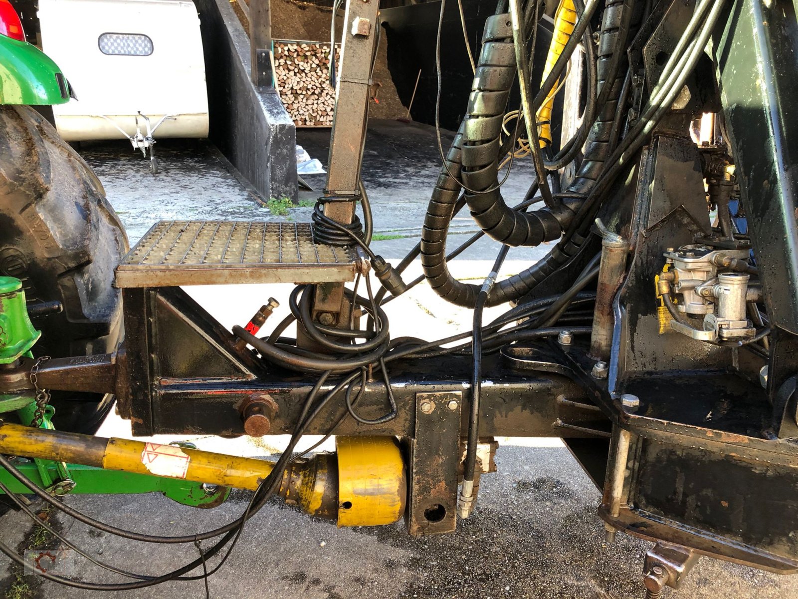 Rückewagen & Rückeanhänger des Typs Nokka 9to Rückewagen 4170 Kran Eigenölversorgung Druckluft, Gebrauchtmaschine in Tiefenbach (Bild 3)