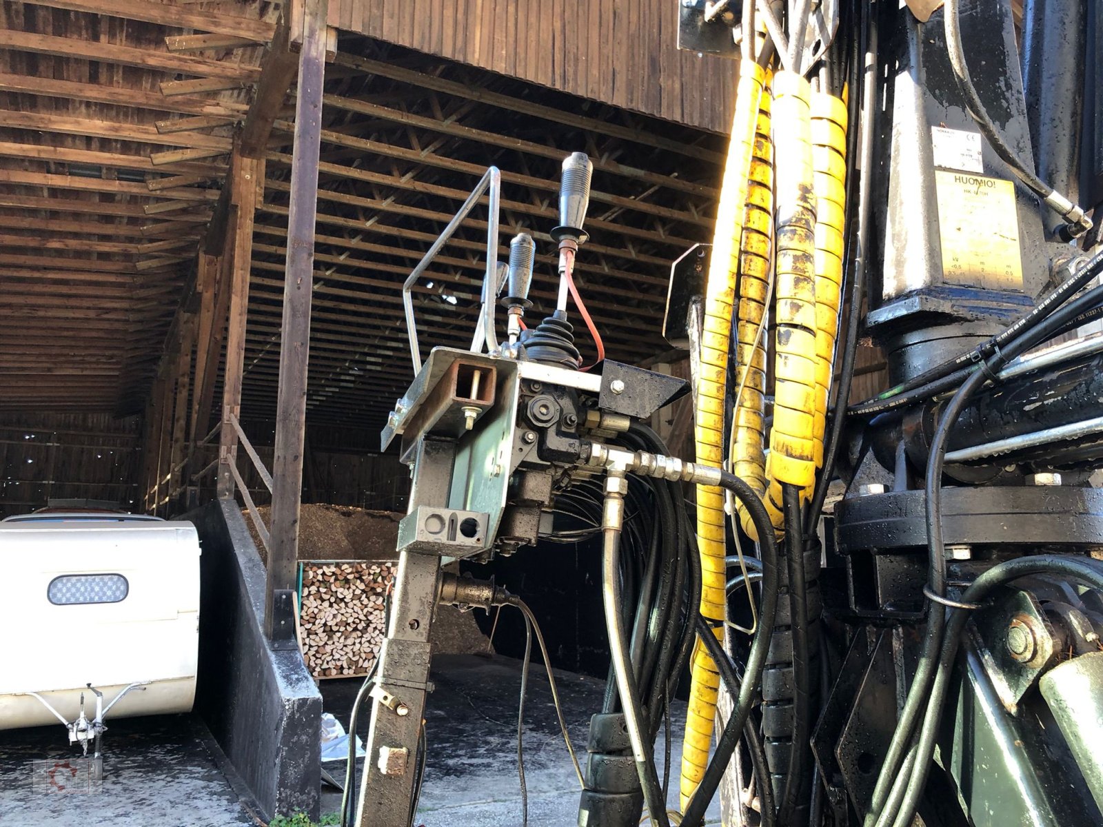 Rückewagen & Rückeanhänger des Typs Nokka 9to Rückewagen 4170 Kran Eigenölversorgung Druckluft, Gebrauchtmaschine in Tiefenbach (Bild 4)