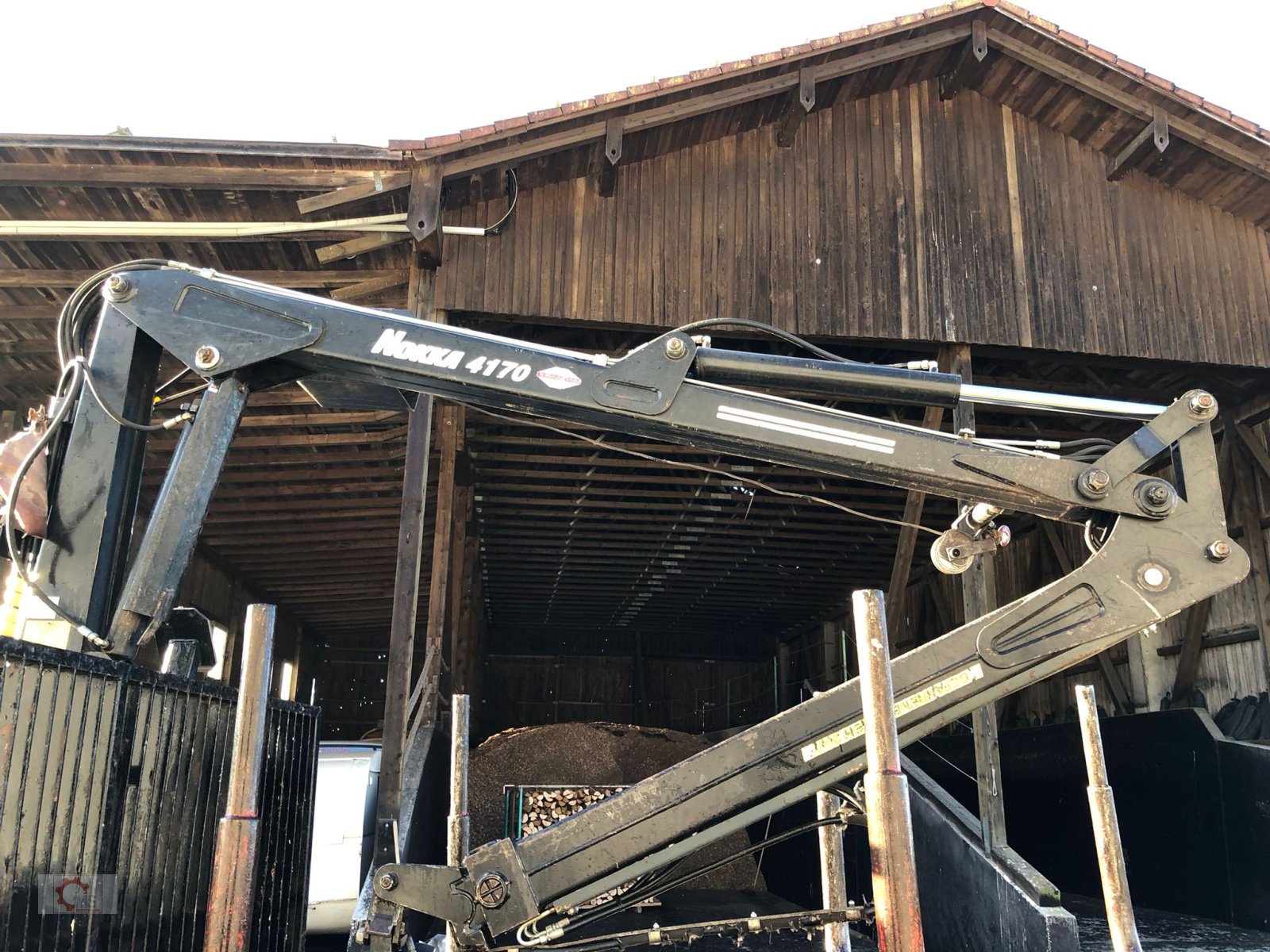 Rückewagen & Rückeanhänger des Typs Nokka 9to Rückewagen 4170 Kran Eigenölversorgung Druckluft, Gebrauchtmaschine in Tiefenbach (Bild 5)