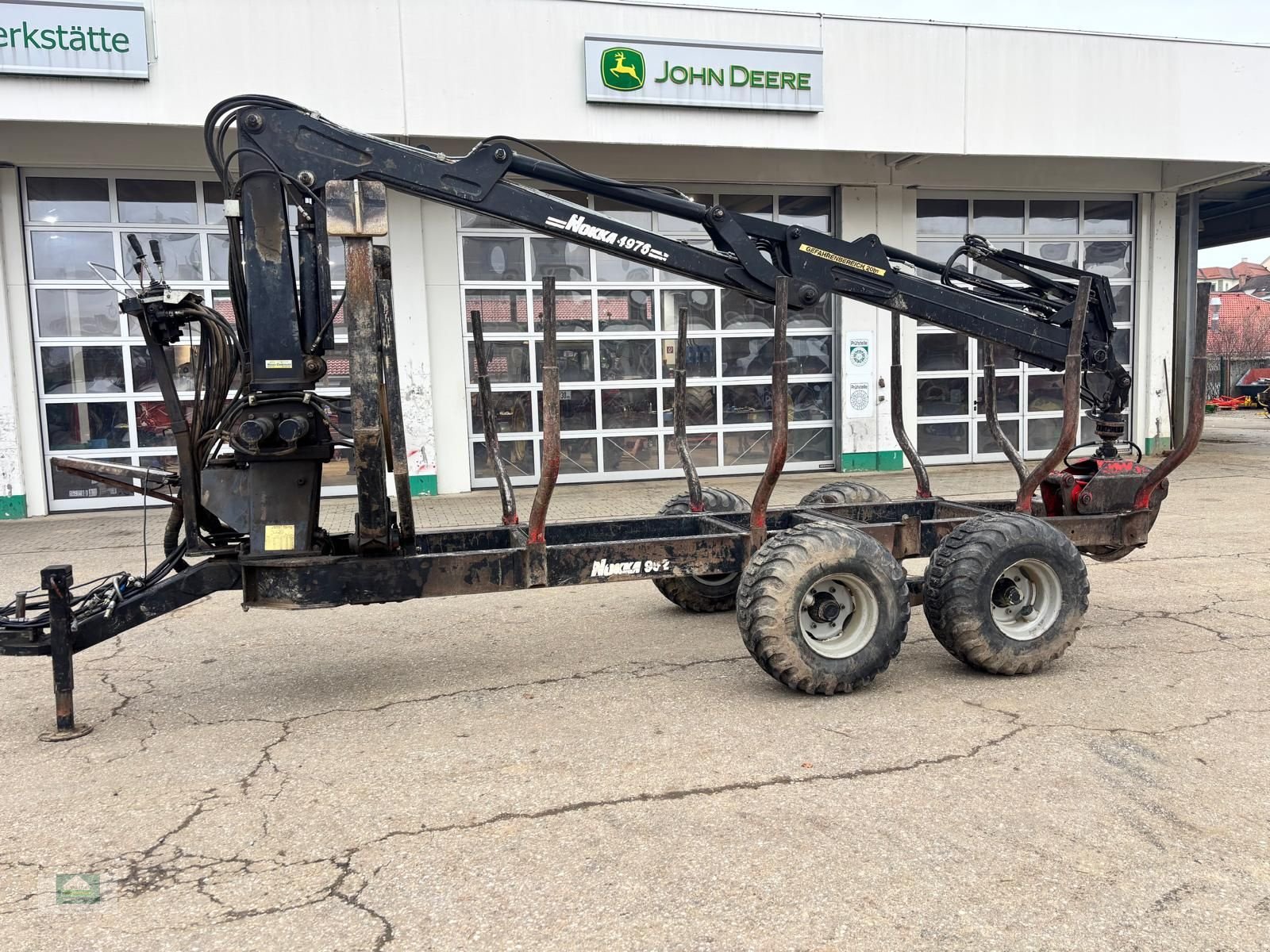 Rückewagen & Rückeanhänger des Typs Nokka FORSTANHÄNGER, Gebrauchtmaschine in Klagenfurt (Bild 1)