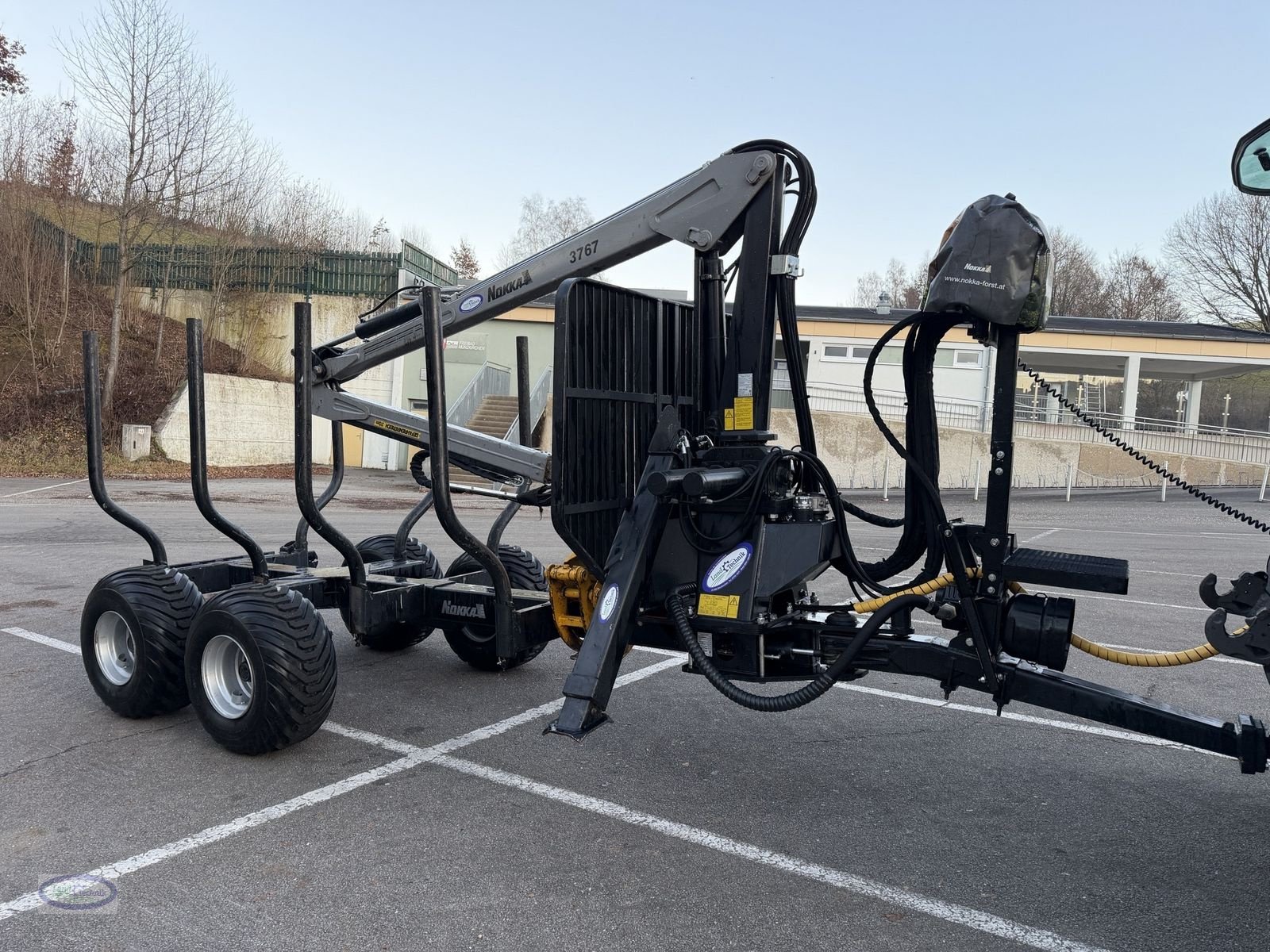 Rückewagen & Rückeanhänger des Typs Nokka MV 1001/HK 3767, Gebrauchtmaschine in Münzkirchen (Bild 8)