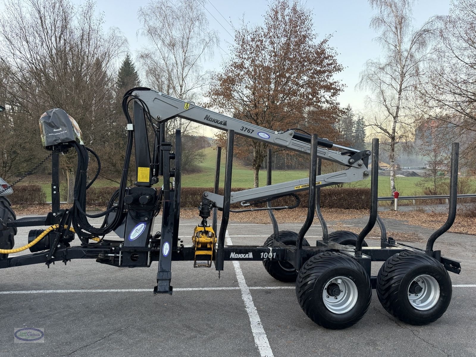 Rückewagen & Rückeanhänger des Typs Nokka MV 1001/HK 3767, Gebrauchtmaschine in Münzkirchen (Bild 2)