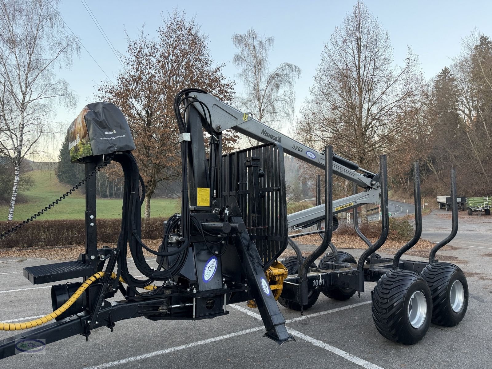 Rückewagen & Rückeanhänger des Typs Nokka MV 1001/HK 3767, Gebrauchtmaschine in Münzkirchen (Bild 1)