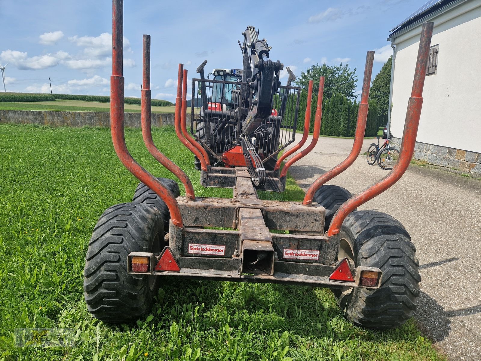 Rückewagen & Rückeanhänger tipa Nokka MV 91/Kran HK3467, Gebrauchtmaschine u Pattigham (Slika 3)