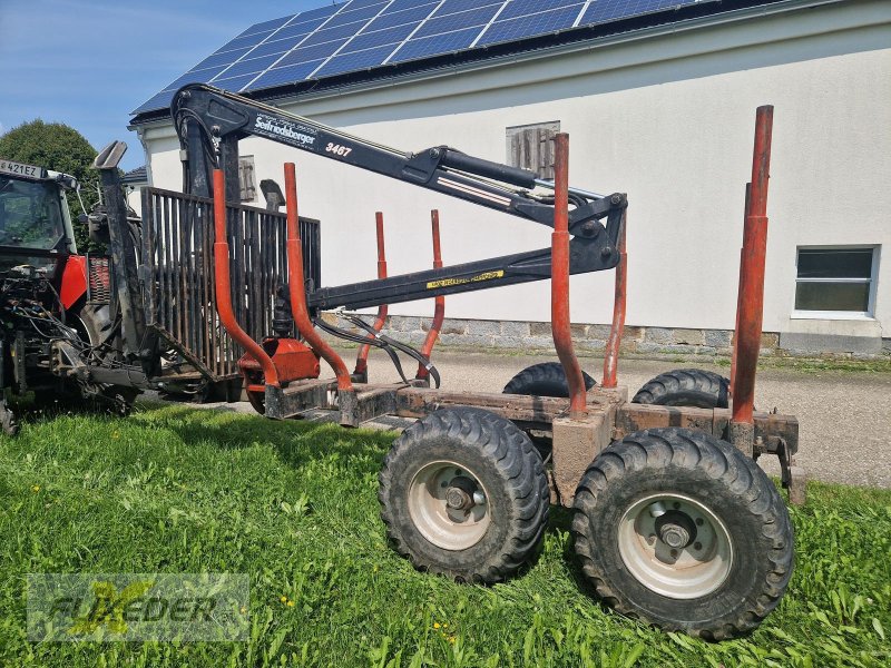 Rückewagen & Rückeanhänger типа Nokka MV 91/Kran HK3467, Gebrauchtmaschine в Pattigham (Фотография 1)