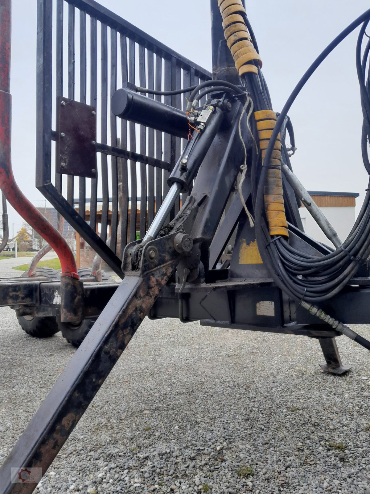 Rückewagen & Rückeanhänger типа Nokka MV 91 Rückewagen HK 3467 Kran Eigenölversorgung, Gebrauchtmaschine в Tiefenbach (Фотография 3)