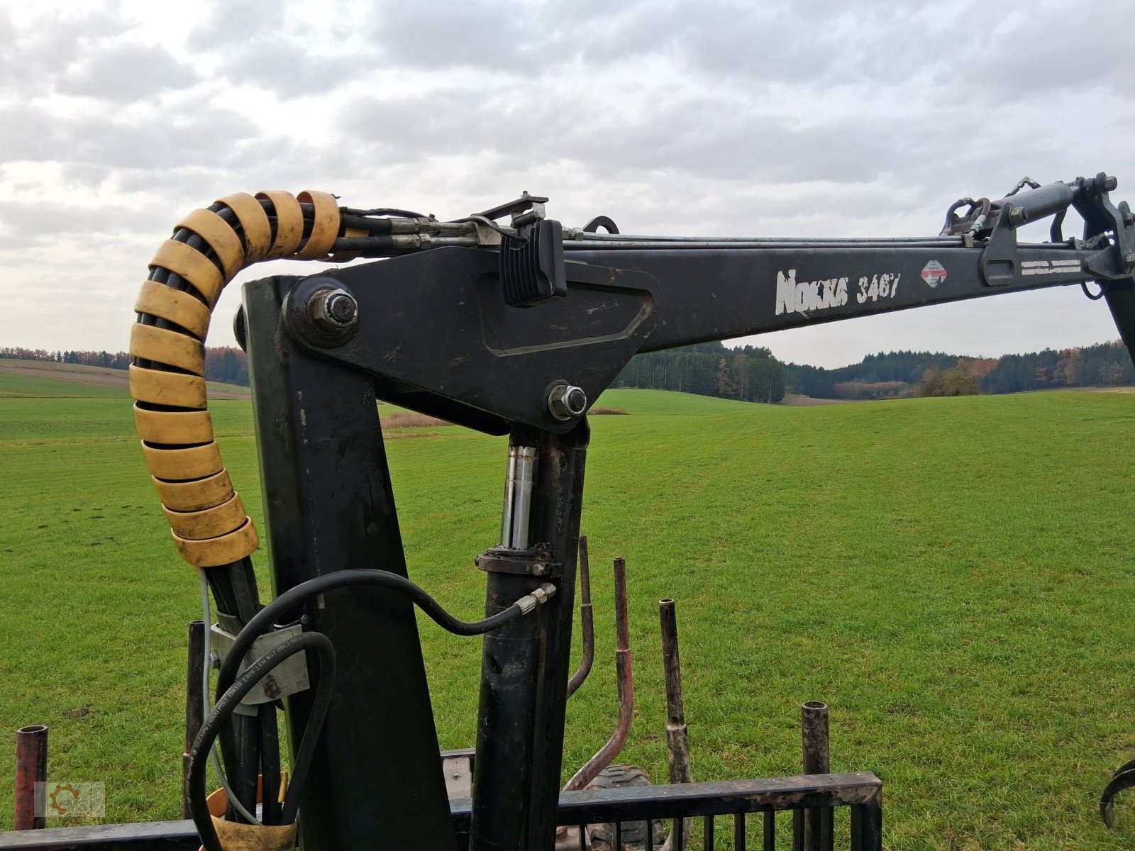 Rückewagen & Rückeanhänger типа Nokka MV 91 Rückewagen HK 3467 Kran Eigenölversorgung, Gebrauchtmaschine в Tiefenbach (Фотография 5)