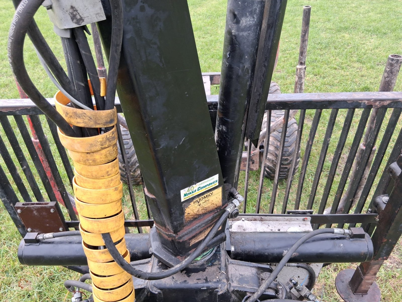 Rückewagen & Rückeanhänger типа Nokka MV 91 Rückewagen HK 3467 Kran Eigenölversorgung, Gebrauchtmaschine в Tiefenbach (Фотография 7)