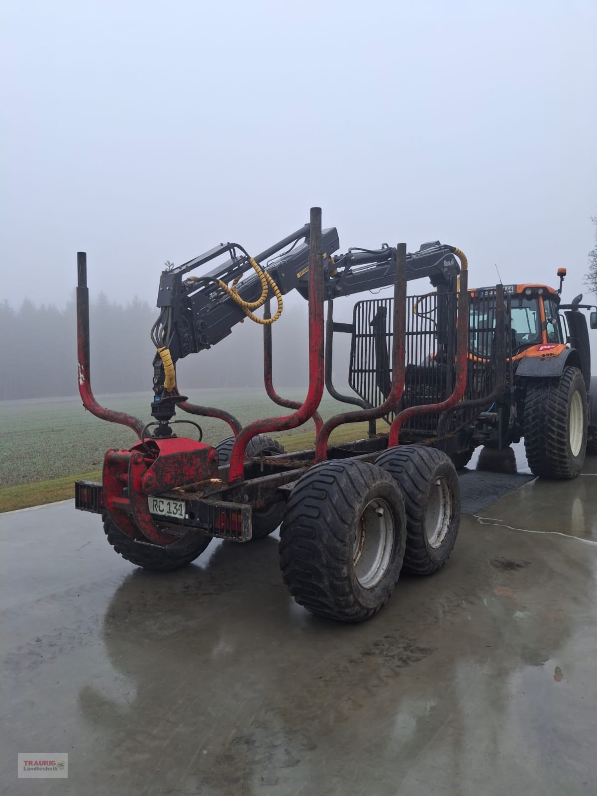 Rückewagen & Rückeanhänger typu Nokka MV1330, Gebrauchtmaschine v Mainburg/Wambach (Obrázek 12)