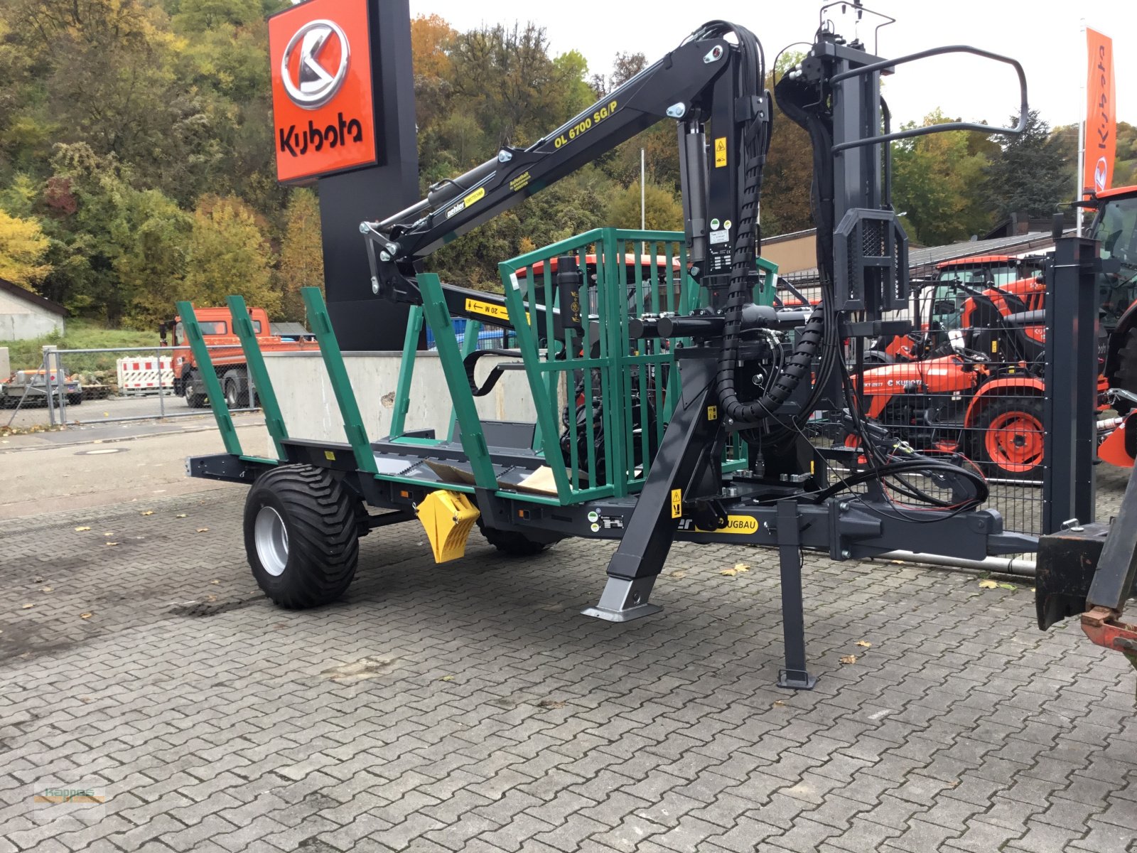 Rückewagen & Rückeanhänger typu Oehler EHK 80, Neumaschine w Niederstetten (Zdjęcie 1)