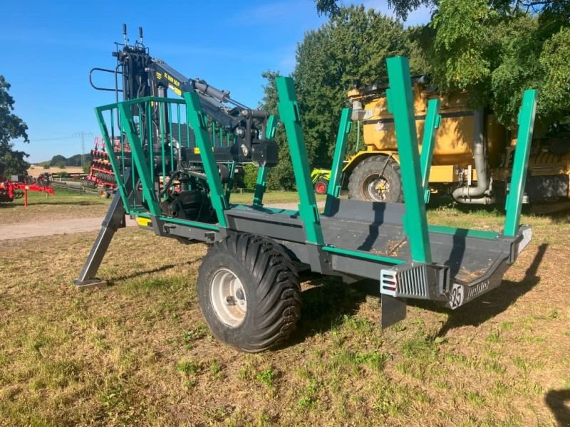 Rückewagen & Rückeanhänger типа Oehler HOLZRÜCKEWAGEN OL EHK 80 +KRAN, Gebrauchtmaschine в Radibor (Фотография 2)
