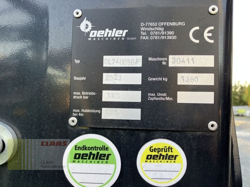 Rückewagen & Rückeanhänger типа Oehler OL THK 130 + 7400 SG/P, Neumaschine в Gefrees (Фотография 19)