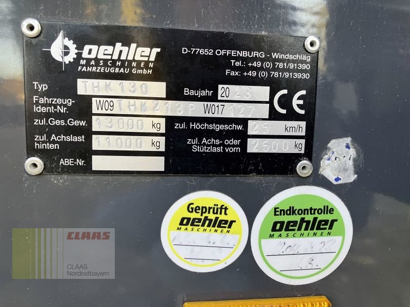 Rückewagen & Rückeanhänger типа Oehler OL THK 130 + 7400 SG/P, Neumaschine в Gefrees (Фотография 18)