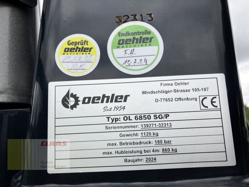 Rückewagen & Rückeanhänger типа Oehler OL THK 90 P + OL 6850 SG/P, Neumaschine в Bad Abbach (Фотография 17)