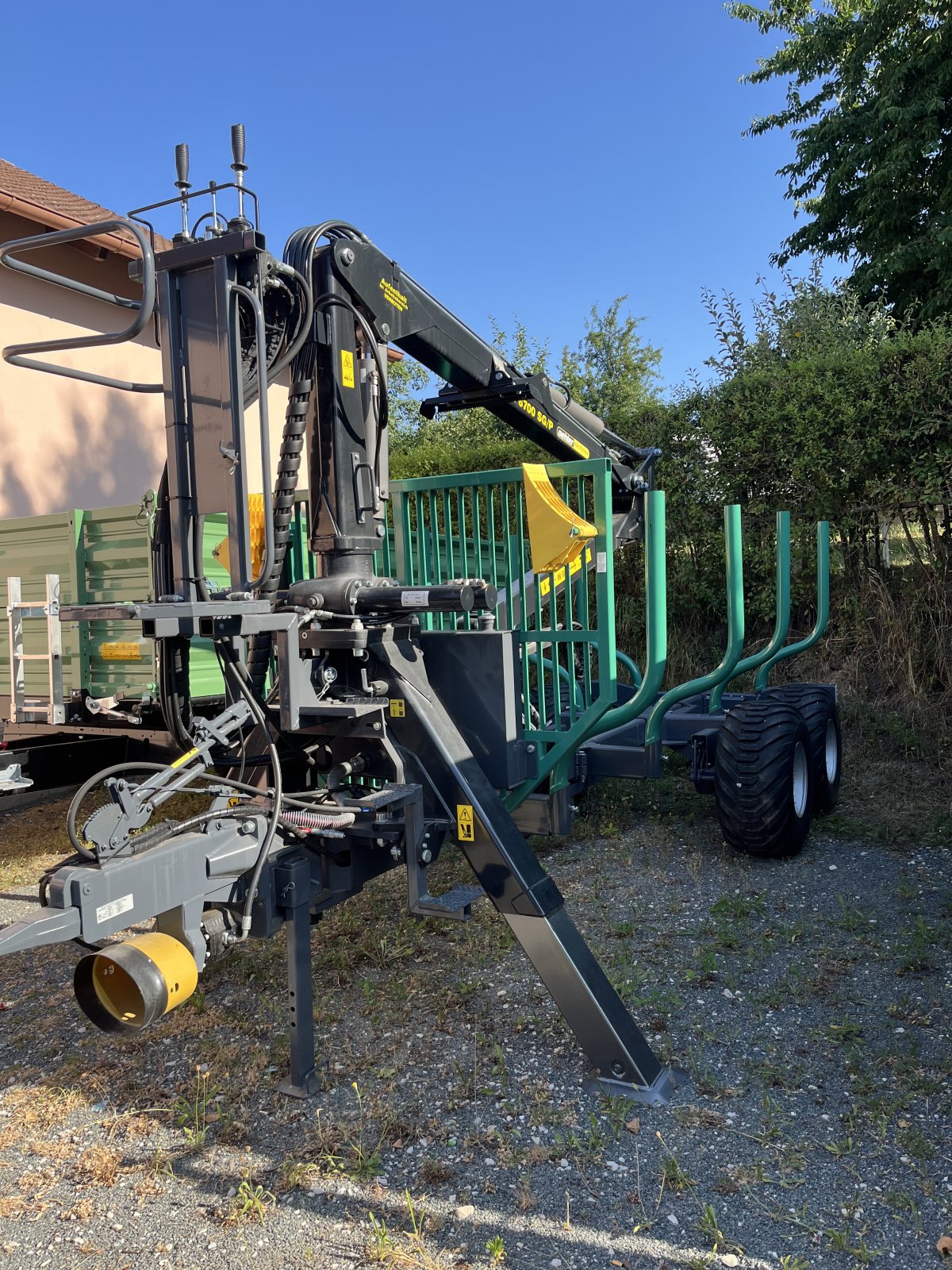 Rückewagen & Rückeanhänger a típus Oehler OL THK 90 P, Neumaschine ekkor: Hagenbüchach (Kép 1)