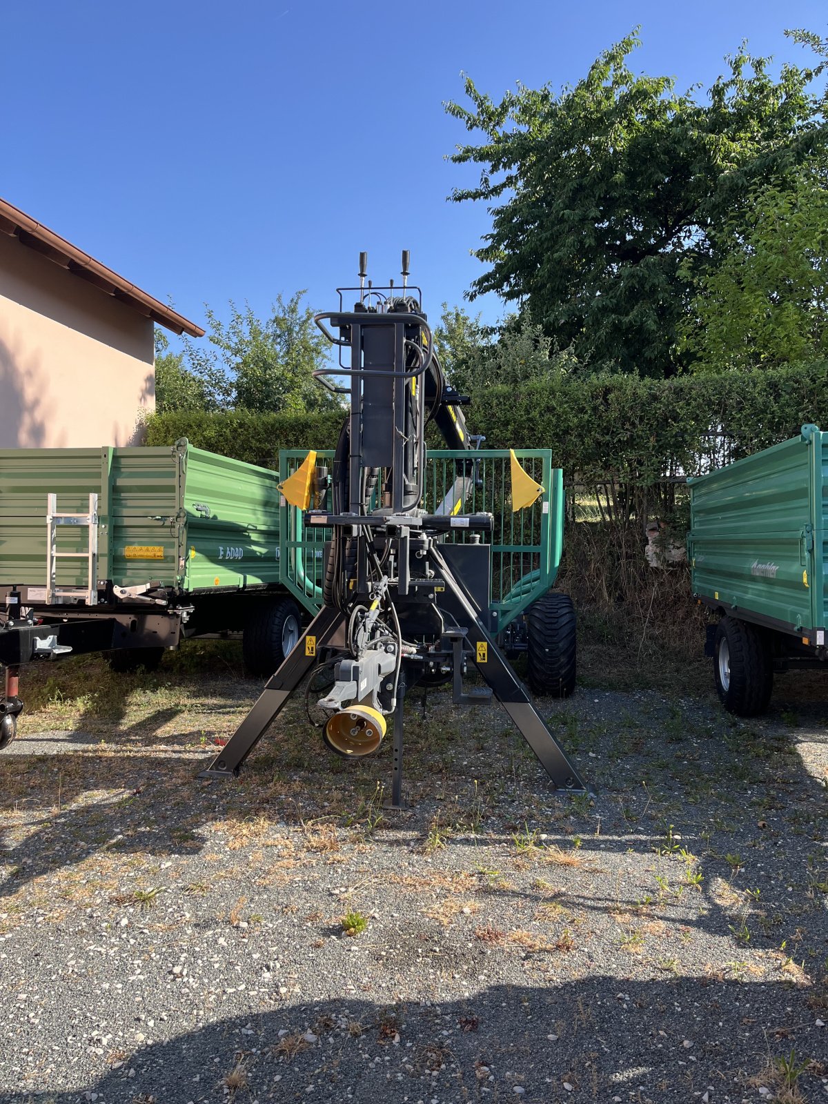 Rückewagen & Rückeanhänger a típus Oehler OL THK 90 P, Neumaschine ekkor: Hagenbüchach (Kép 2)