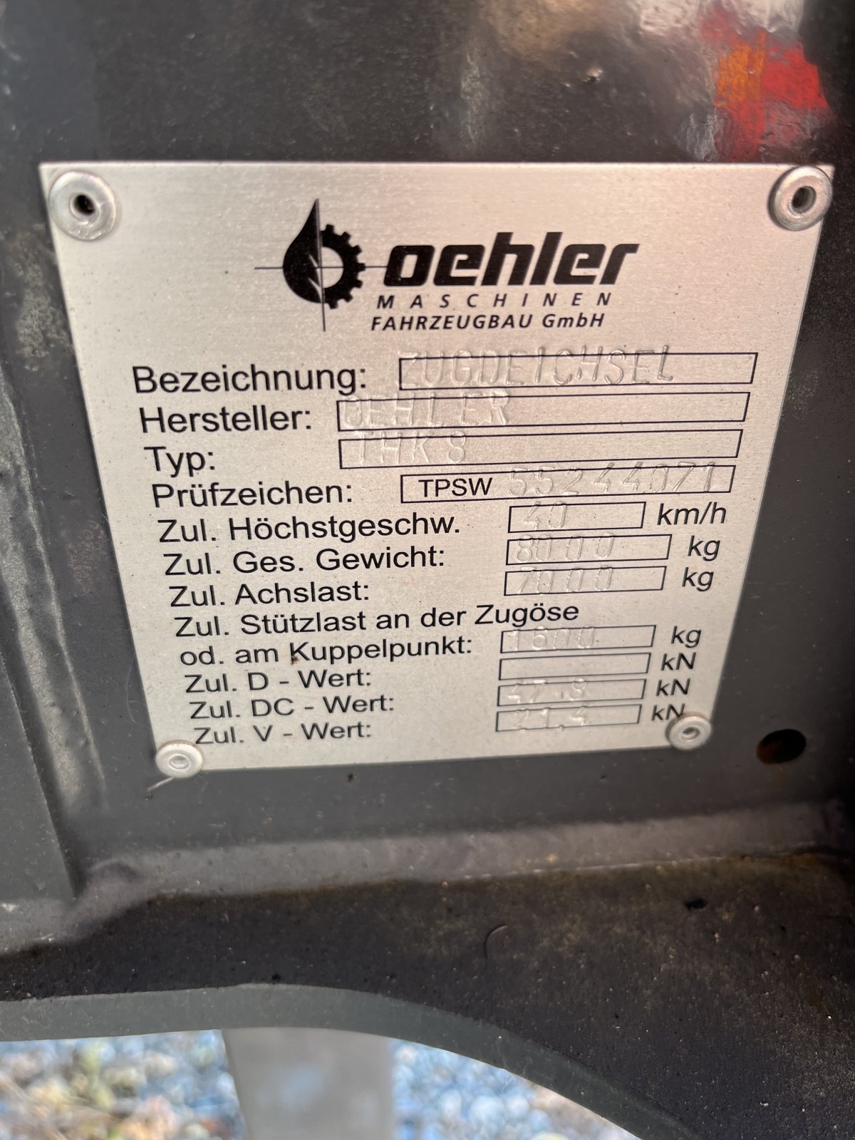 Rückewagen & Rückeanhänger a típus Oehler OL THK 90 P, Neumaschine ekkor: Hagenbüchach (Kép 5)