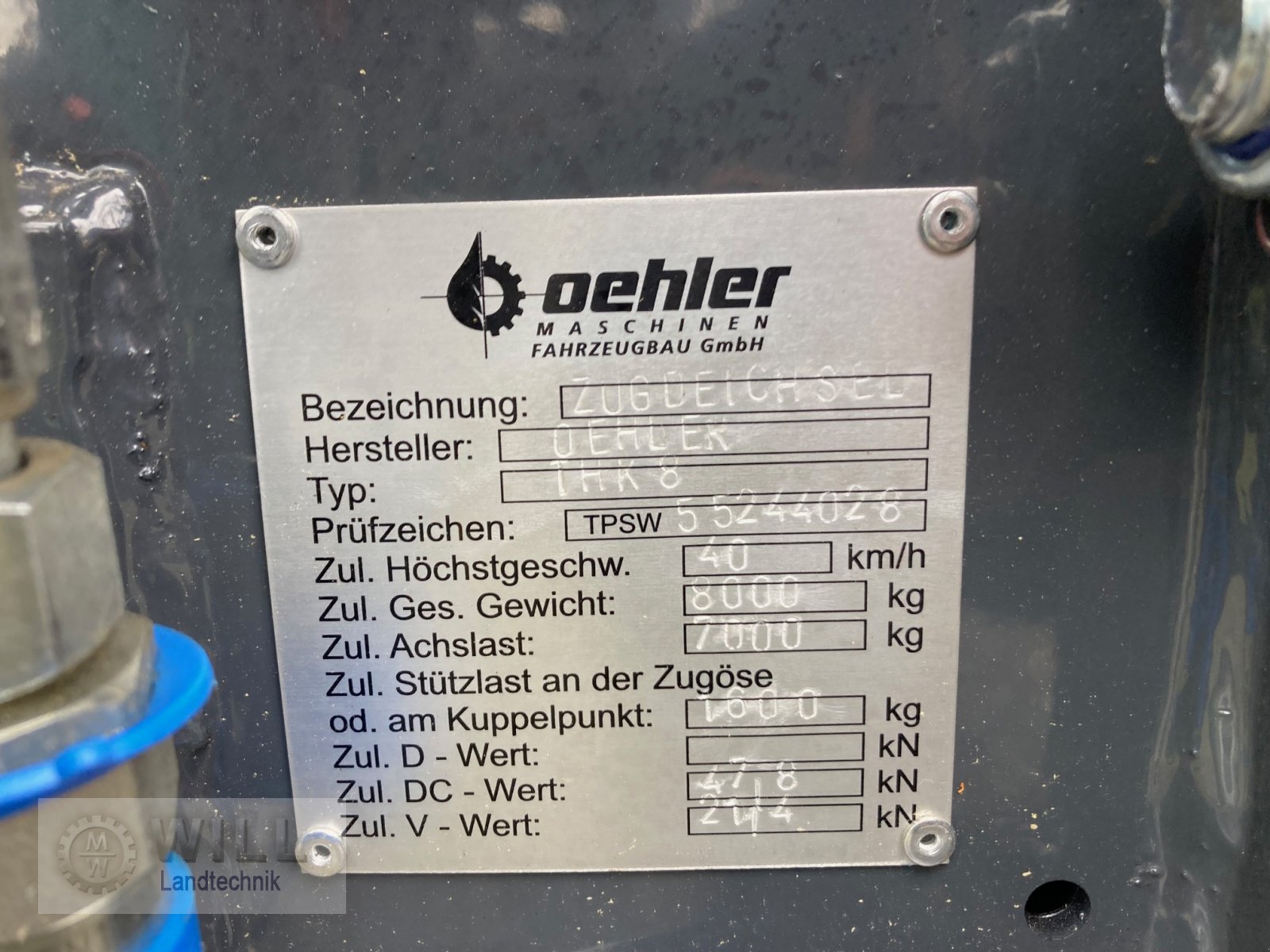 Rückewagen & Rückeanhänger des Typs Oehler OL THK 90 P, Neumaschine in Rudendorf (Bild 4)