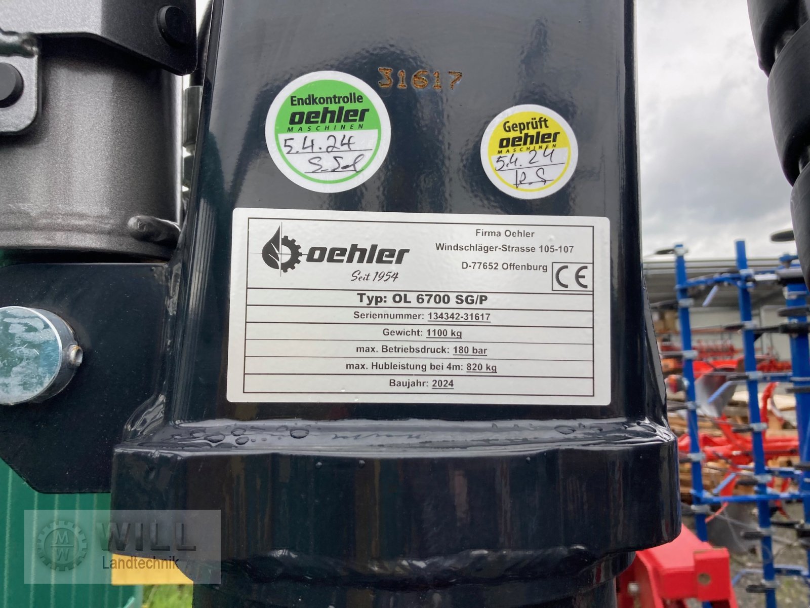 Rückewagen & Rückeanhänger des Typs Oehler OL THK 90 P, Neumaschine in Rudendorf (Bild 7)