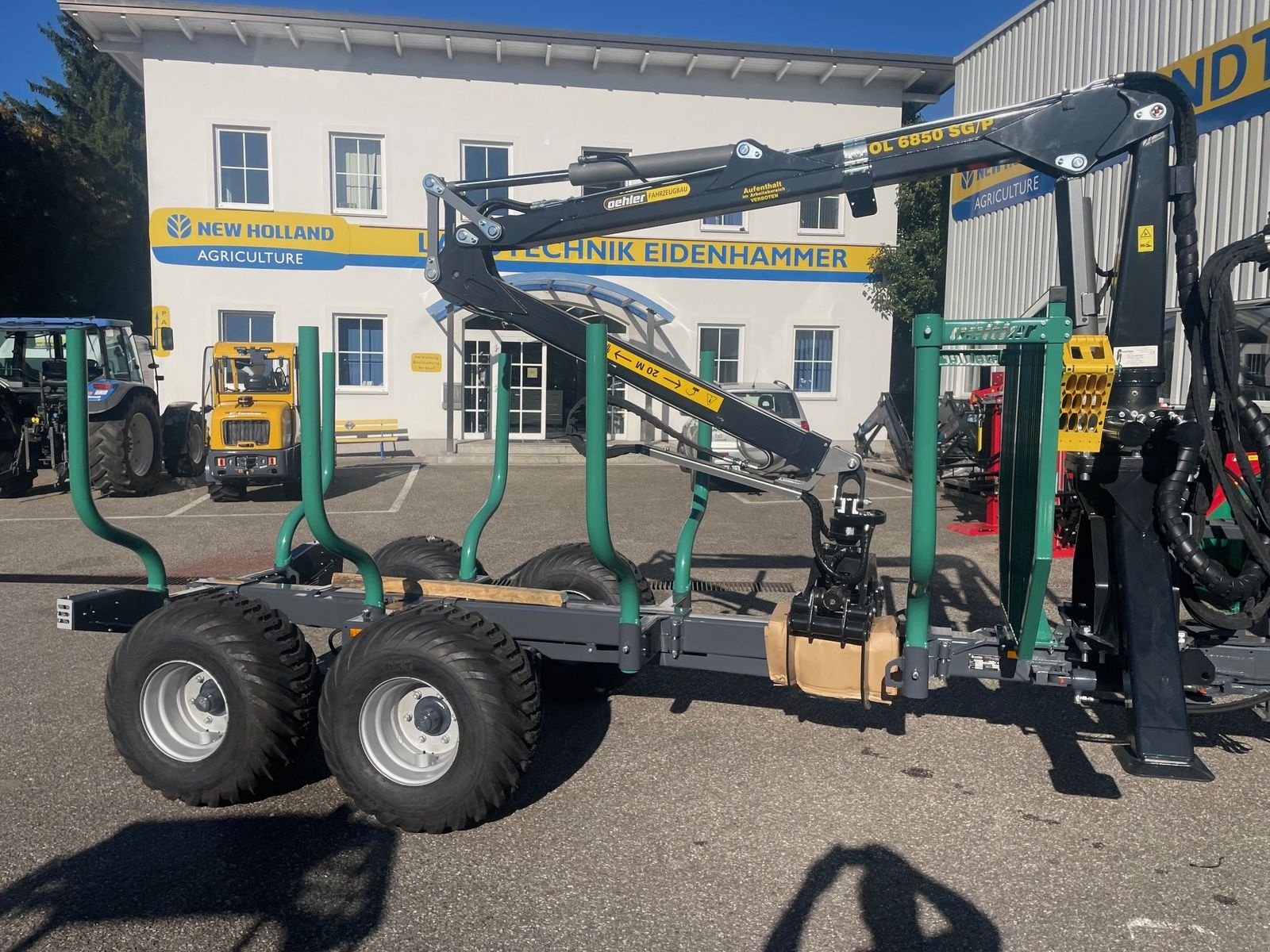 Rückewagen & Rückeanhänger типа Oehler THK 90 P + OL 6850 SG/P, Gebrauchtmaschine в Burgkirchen (Фотография 3)