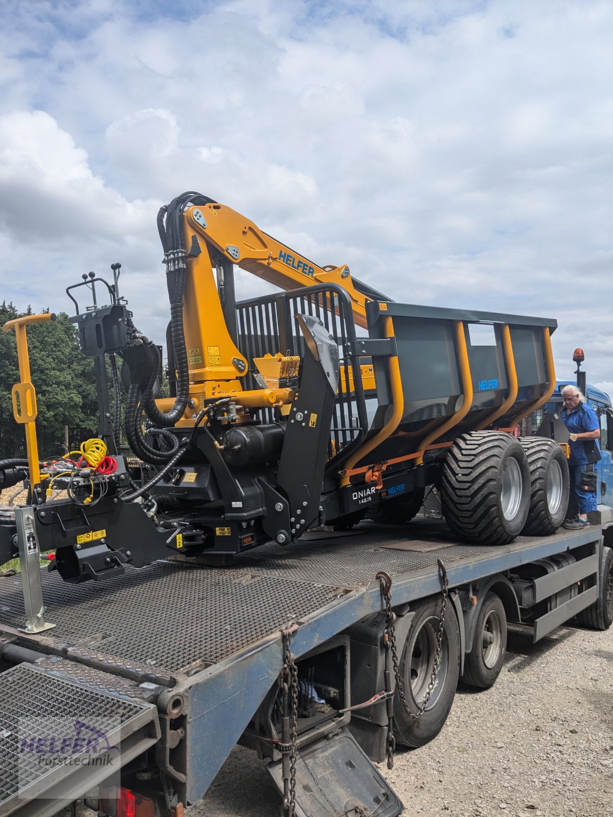 Rückewagen & Rückeanhänger typu Oniar 142, Neumaschine v Altomünster (Obrázek 4)