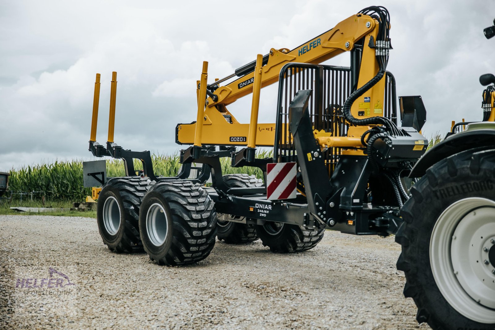 Rückewagen & Rückeanhänger des Typs Oniar 342, Neumaschine in Altomünster (Bild 2)