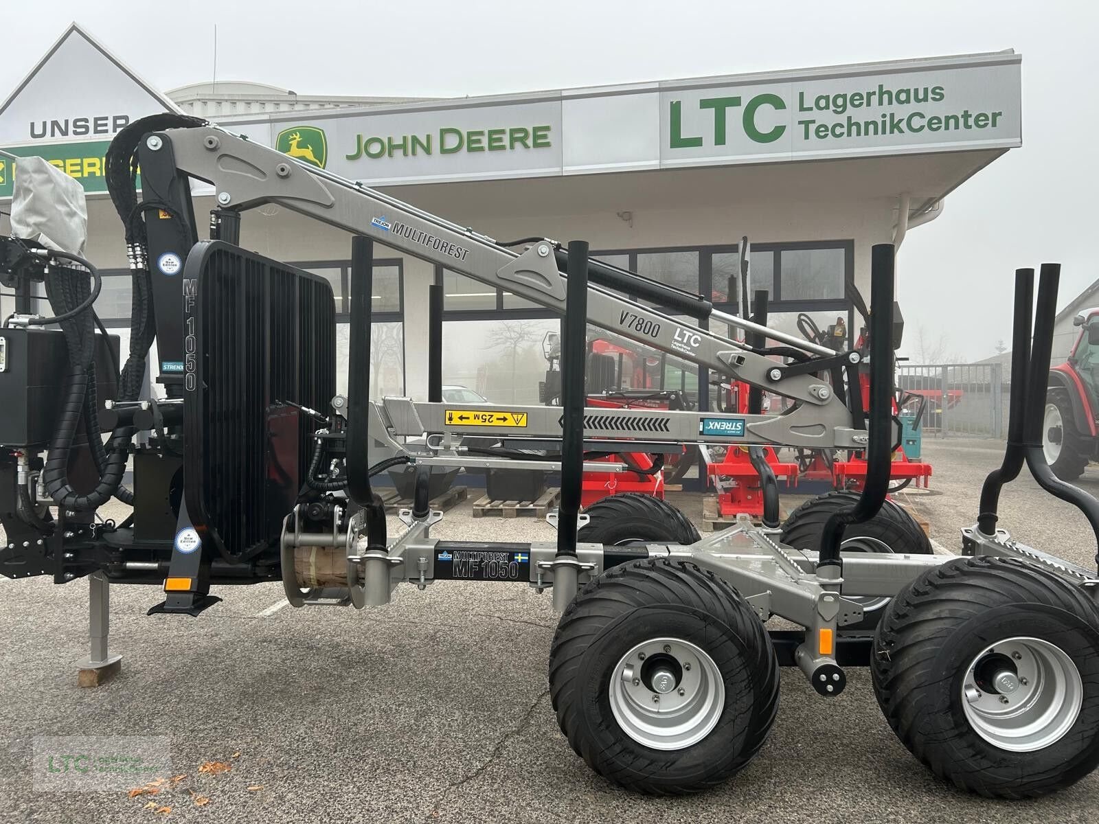 Rückewagen & Rückeanhänger des Typs Optimal MF 1050, Neumaschine in Großpetersdorf (Bild 10)