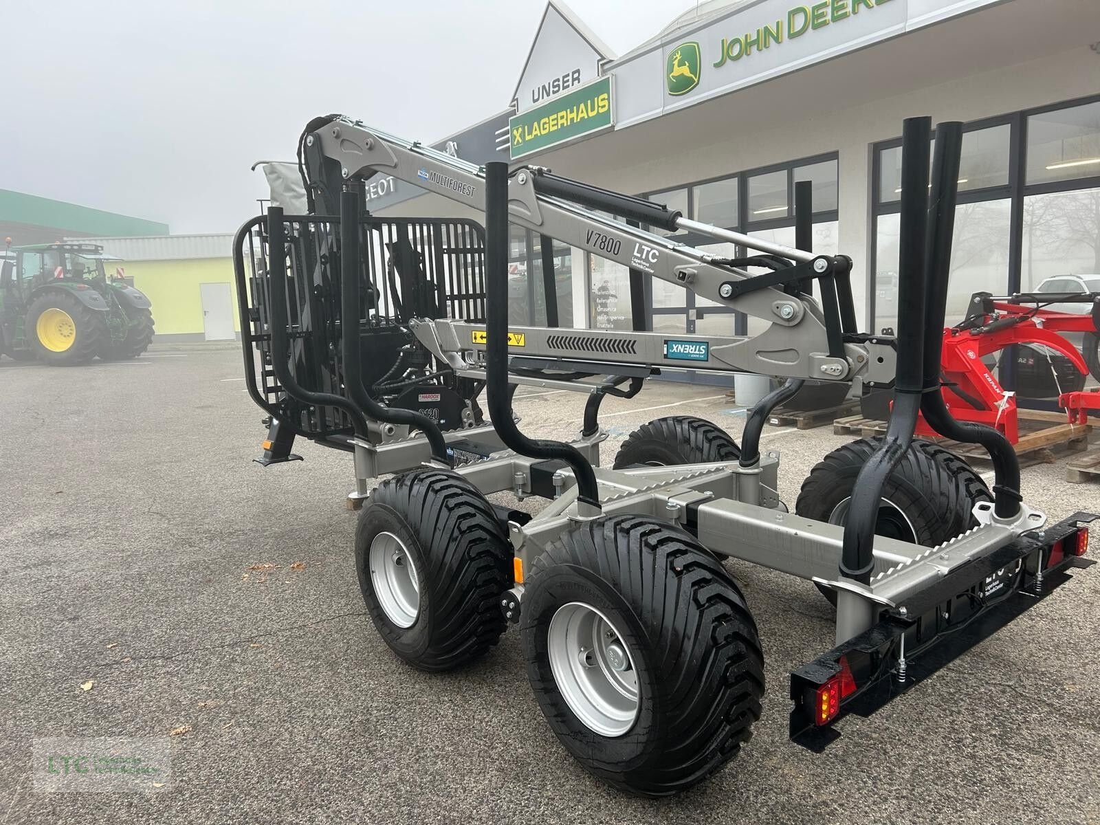 Rückewagen & Rückeanhänger des Typs Optimal MF 1050, Neumaschine in Großpetersdorf (Bild 4)