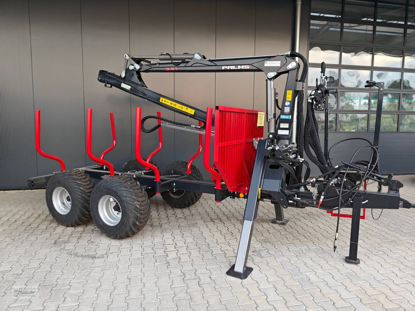 Rückewagen & Rückeanhänger of the type Palms 10/700, Neumaschine in Wildenberg (Picture 9)