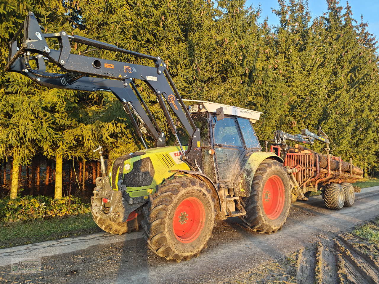 Rückewagen & Rückeanhänger of the type Palms 10/700, Neumaschine in Wildenberg (Picture 3)