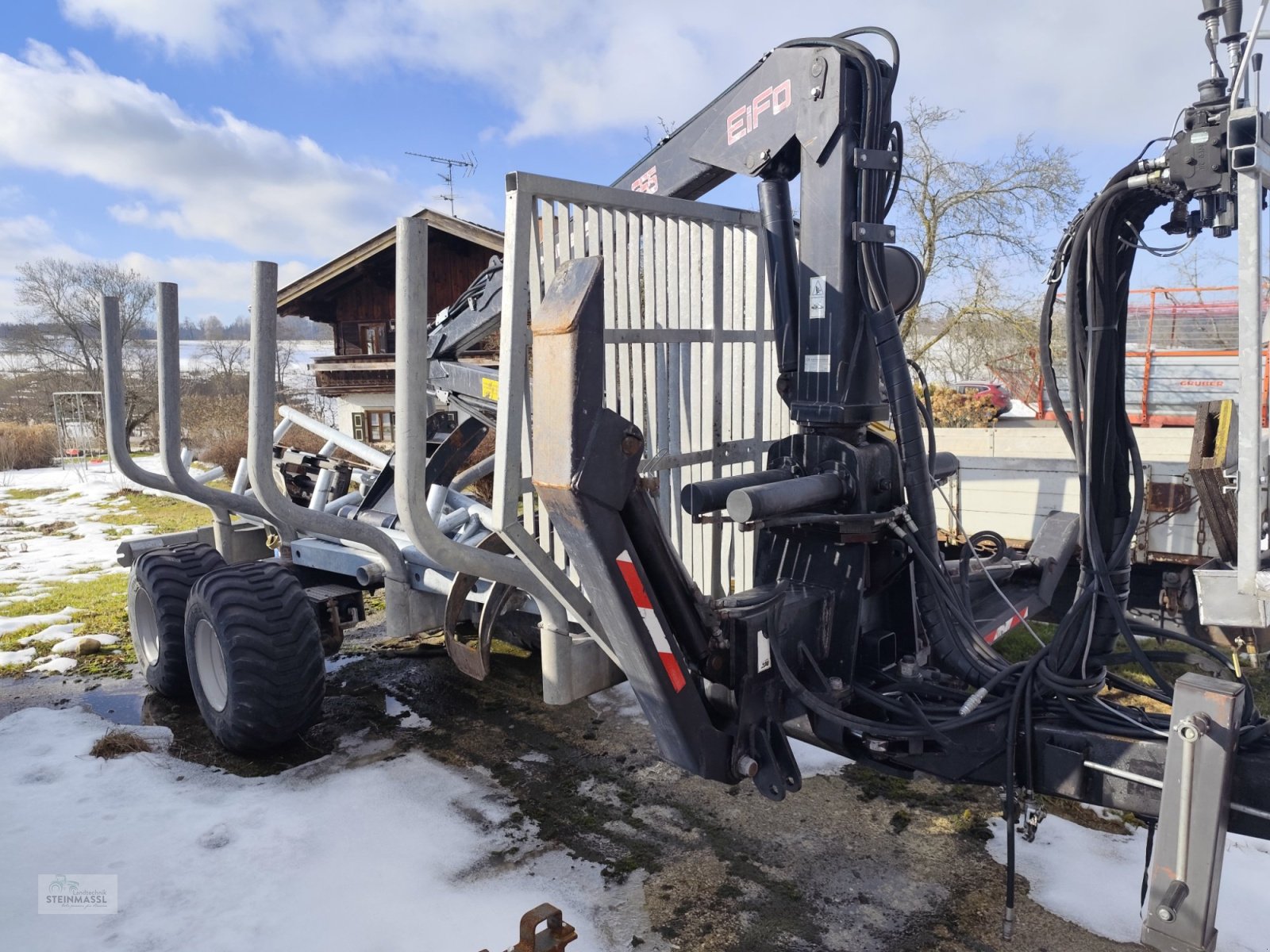 Rückewagen & Rückeanhänger typu Palms 12,20 D, Gebrauchtmaschine v Petting (Obrázek 1)