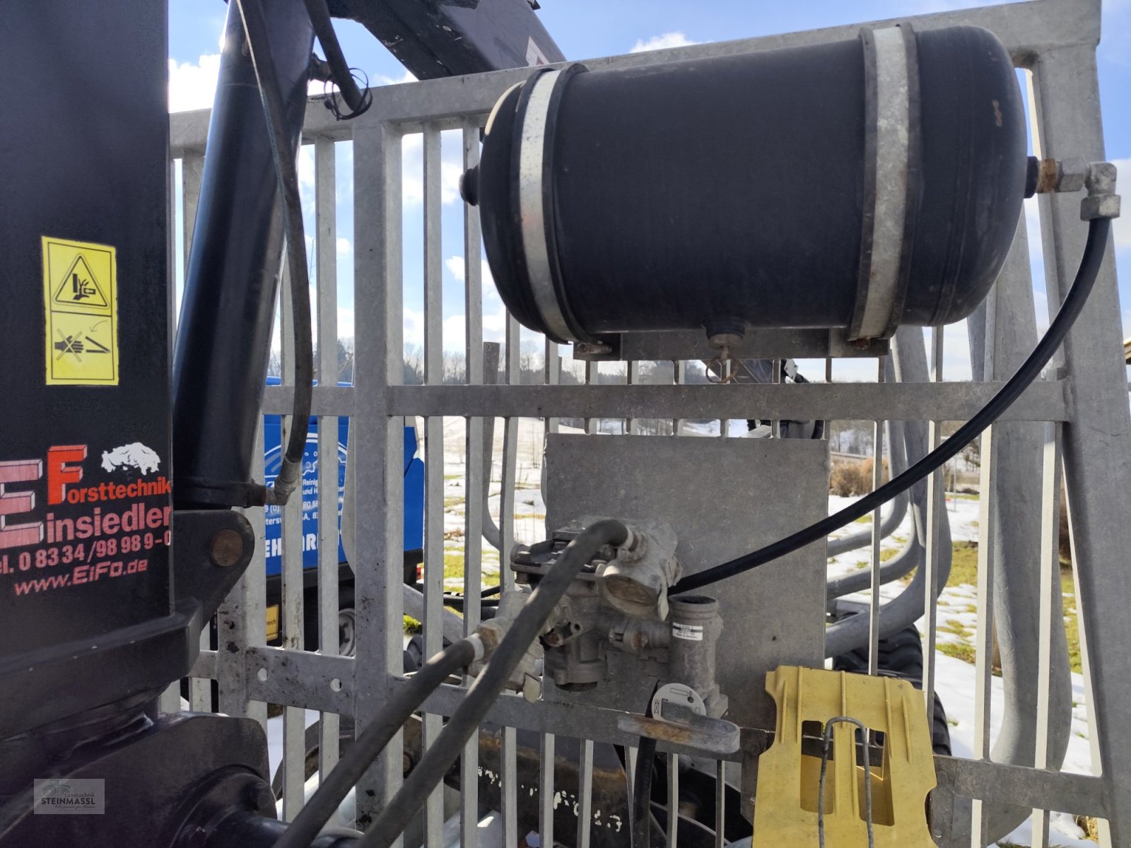 Rückewagen & Rückeanhänger typu Palms 12,20 D, Gebrauchtmaschine v Petting (Obrázek 6)