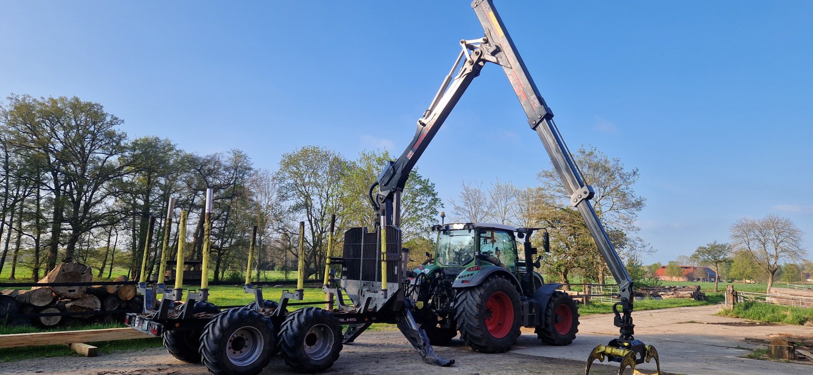 Rückewagen & Rückeanhänger Türe ait Palms 12 U, Gebrauchtmaschine içinde Ovelgönne (resim 1)