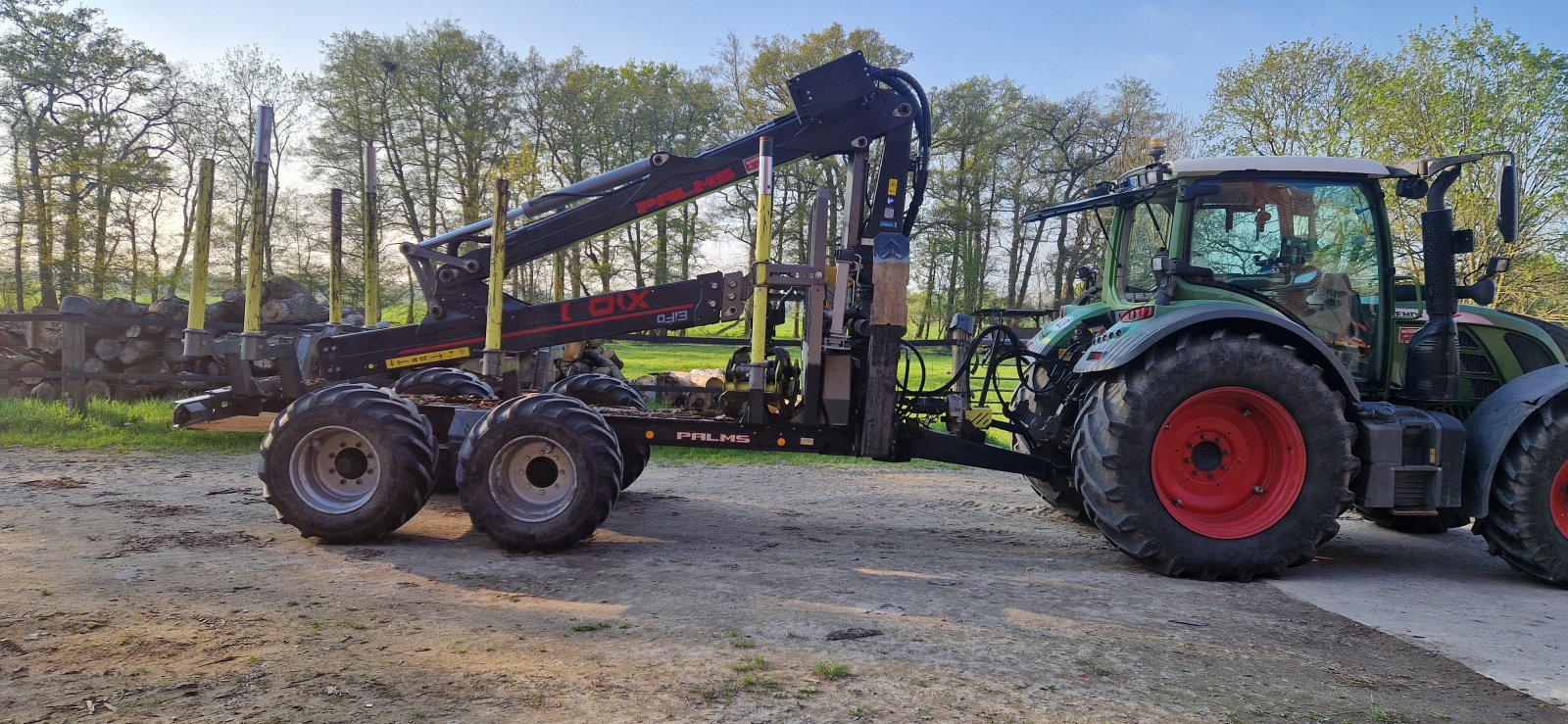 Rückewagen & Rückeanhänger Türe ait Palms 12 U, Gebrauchtmaschine içinde Ovelgönne (resim 3)