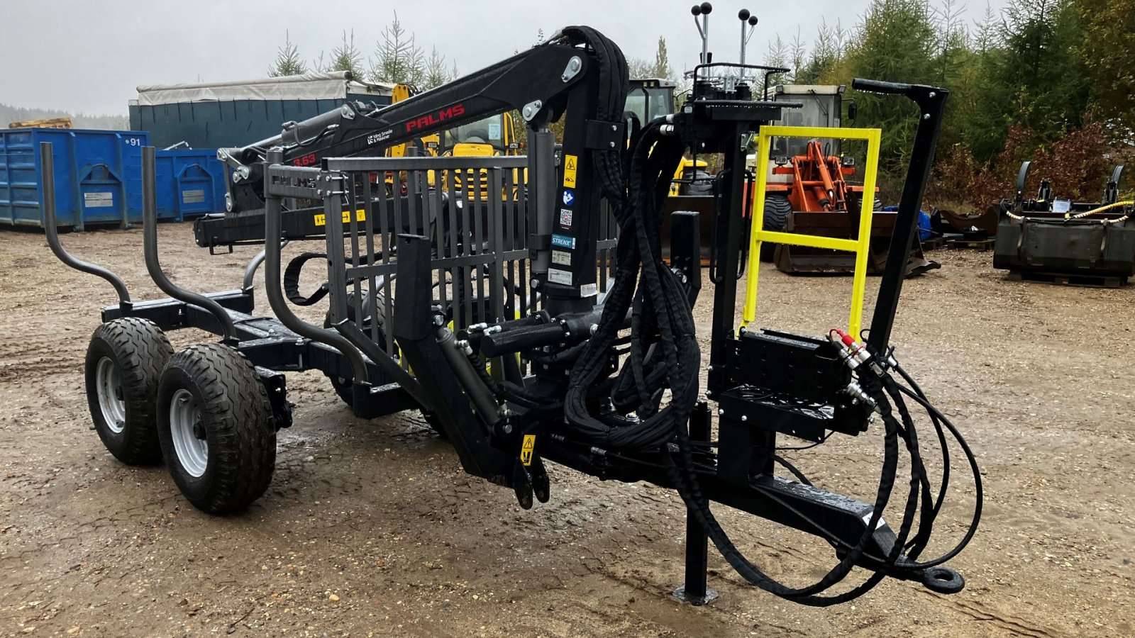 Rückewagen & Rückeanhänger Türe ait Palms 3,63/6S, Gebrauchtmaschine içinde Bredsten (resim 1)