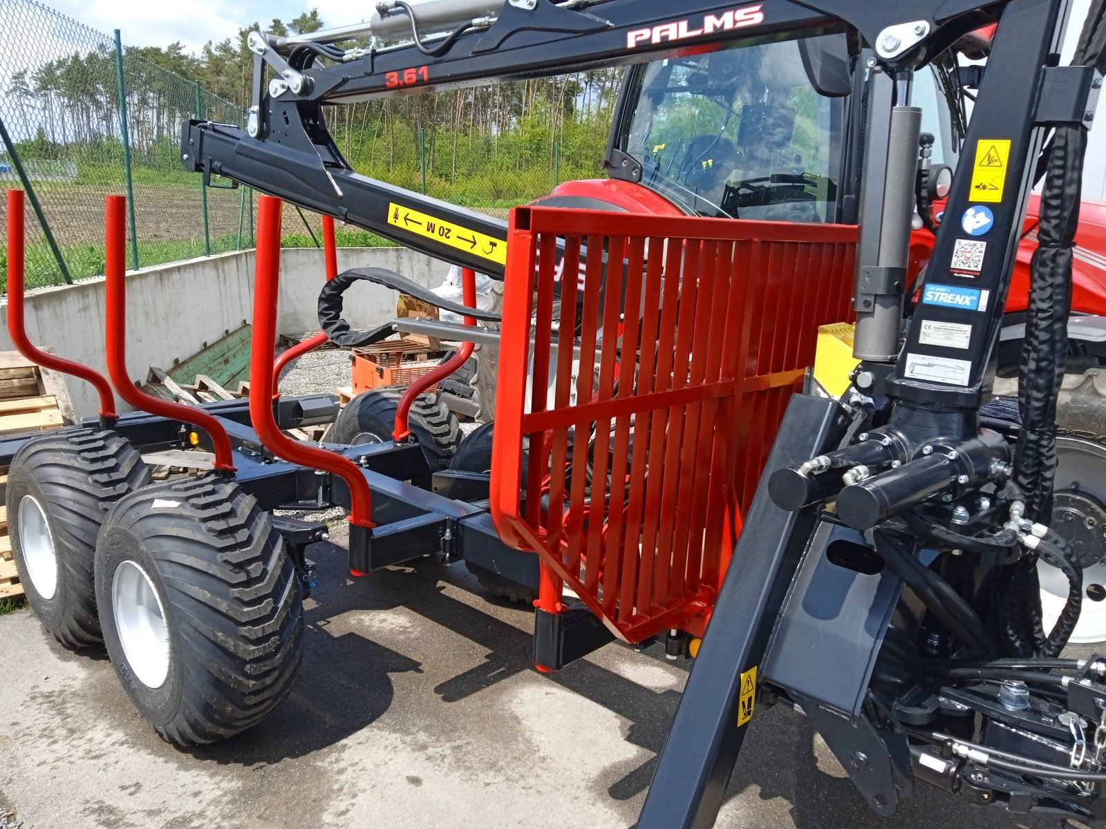 Rückewagen & Rückeanhänger des Typs Palms 7.70, Neumaschine in Nittenau (Bild 3)