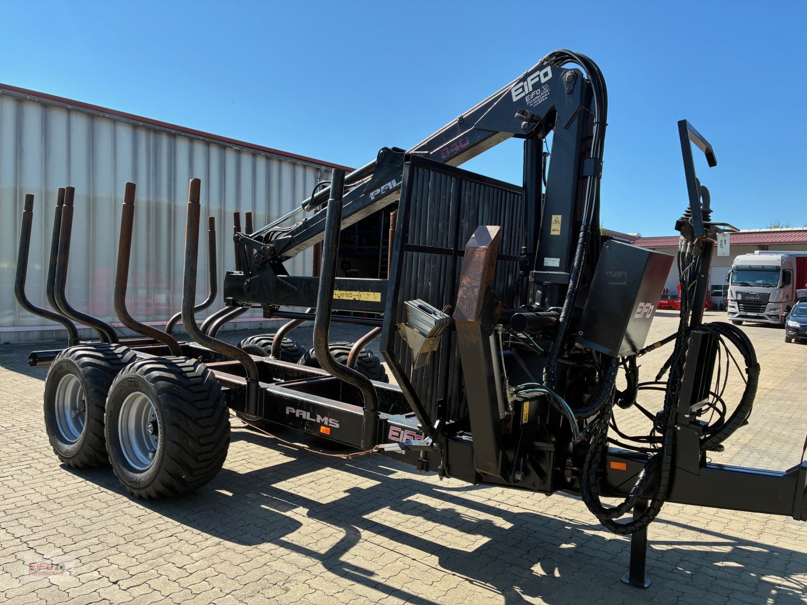 Rückewagen & Rückeanhänger a típus Palms 840/14, Gebrauchtmaschine ekkor: Bad Grönenbach (Kép 1)