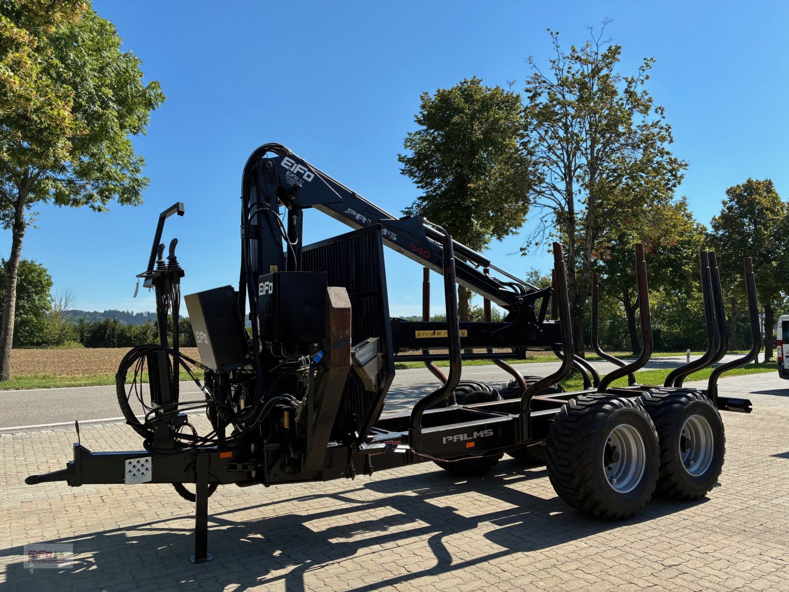 Rückewagen & Rückeanhänger a típus Palms 840/14, Gebrauchtmaschine ekkor: Bad Grönenbach (Kép 4)