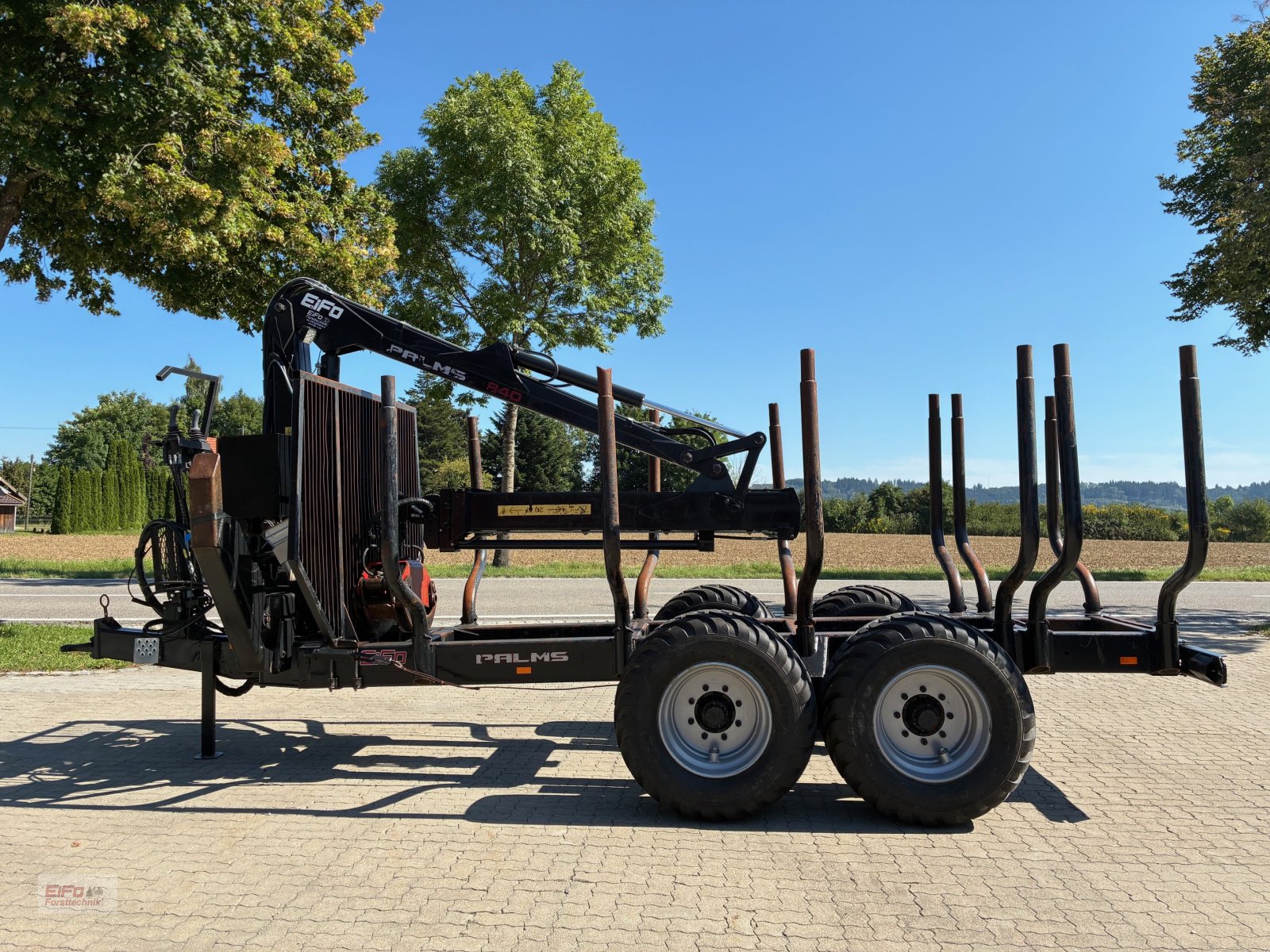 Rückewagen & Rückeanhänger a típus Palms 840/14, Gebrauchtmaschine ekkor: Bad Grönenbach (Kép 5)