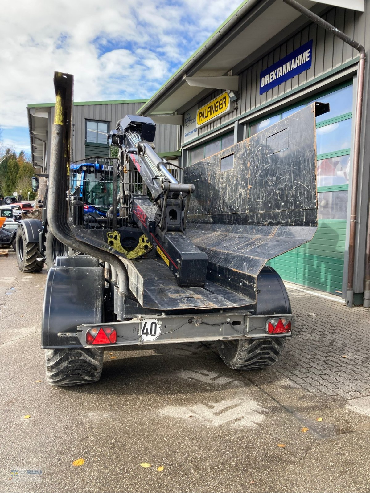 Rückewagen & Rückeanhänger типа Palms FA 15,30 mit X 100, Gebrauchtmaschine в Wackersberg (Фотография 3)