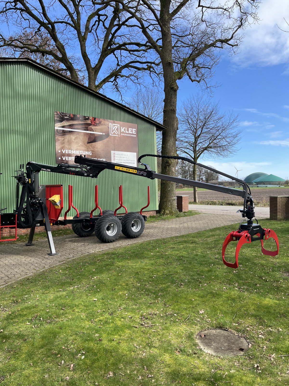 Rückewagen & Rückeanhänger Türe ait Palms FA 3.63 / 7,70 S, Neumaschine içinde Scheeßel (resim 4)