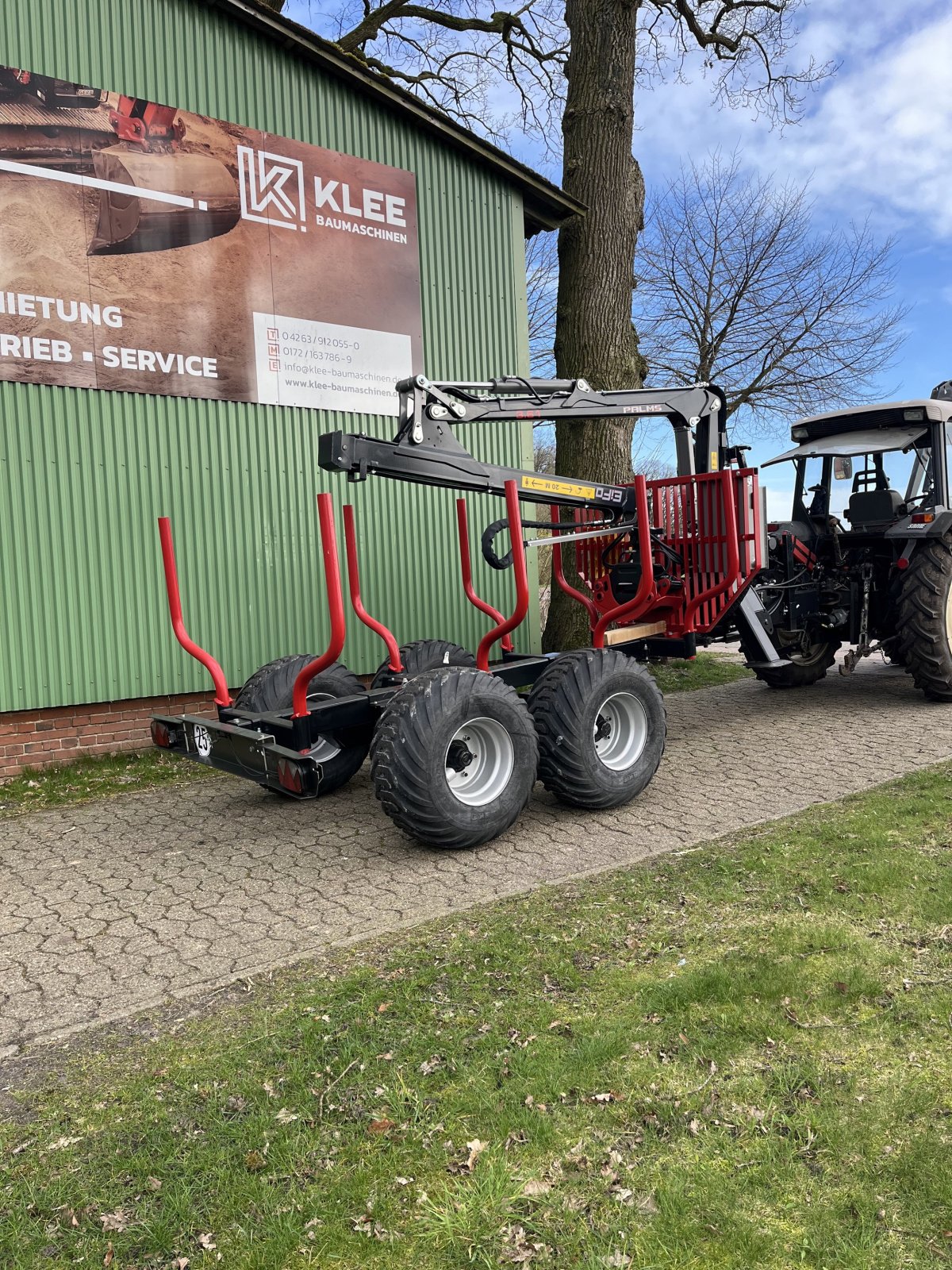 Rückewagen & Rückeanhänger Türe ait Palms FA 3.63 / 7,70 S, Neumaschine içinde Scheeßel (resim 6)