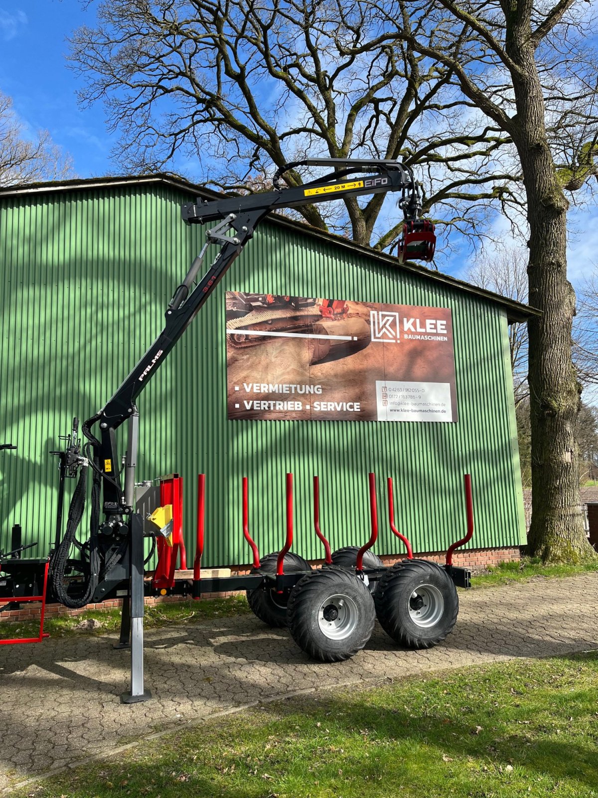 Rückewagen & Rückeanhänger del tipo Palms FA 3.63 / 7,70 S, Neumaschine en Scheeßel (Imagen 2)