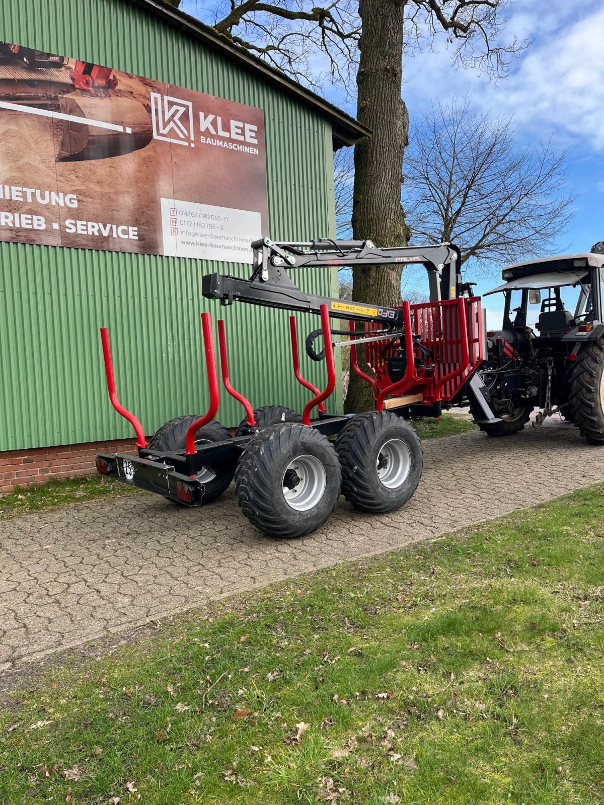 Rückewagen & Rückeanhänger del tipo Palms FA 3.63 / 7,70 S, Neumaschine en Scheeßel (Imagen 5)