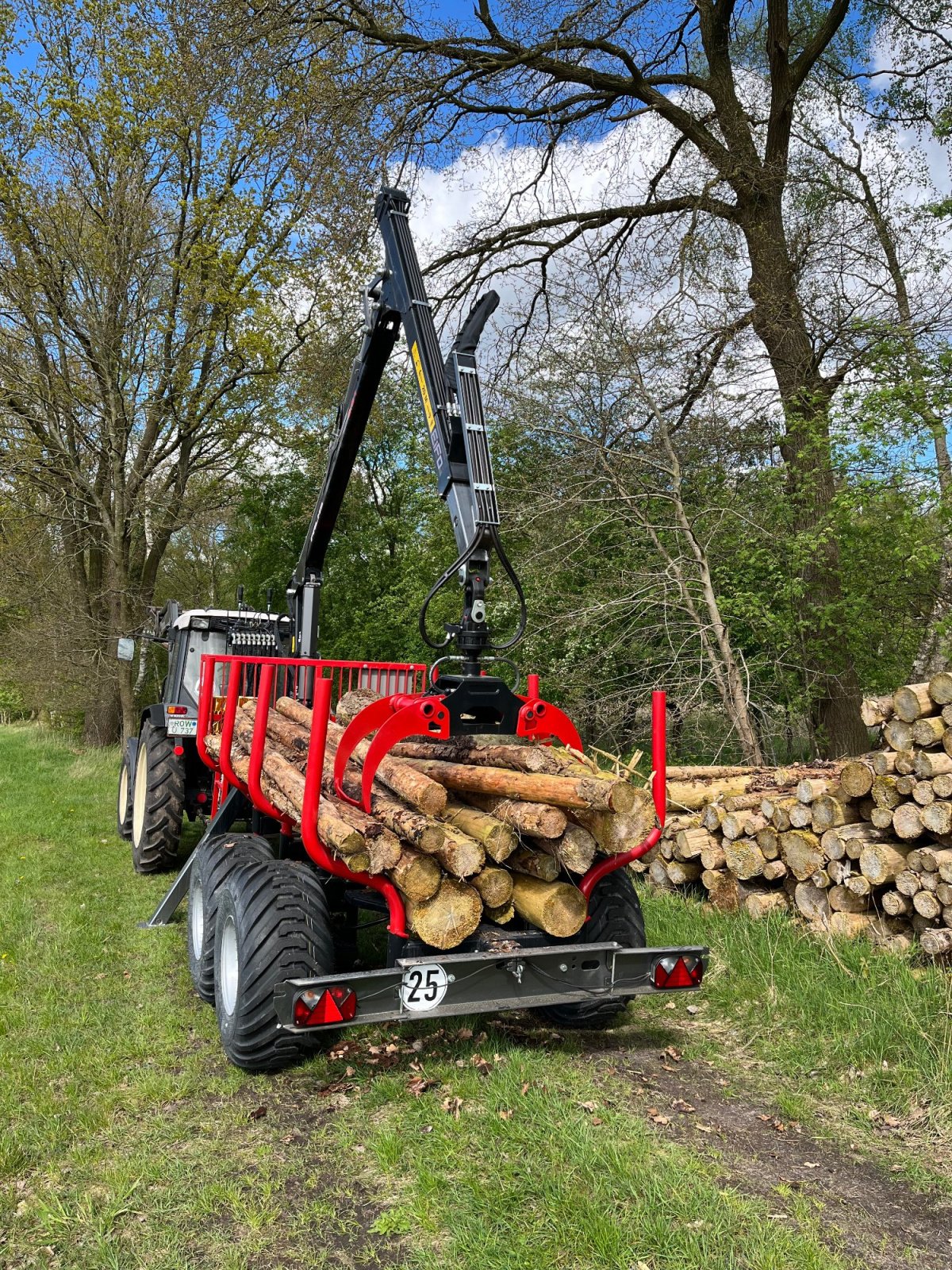 Rückewagen & Rückeanhänger del tipo Palms FA 3.63 / 7,70 S, Neumaschine en Scheeßel (Imagen 6)