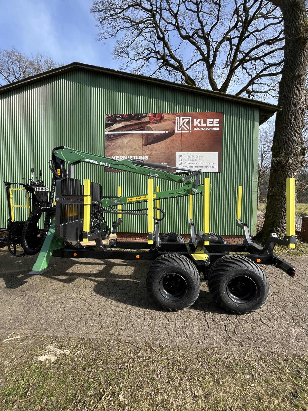 Rückewagen & Rückeanhänger typu Palms FA 3.67 GL / 10,20 D, Neumaschine v Scheeßel (Obrázek 2)