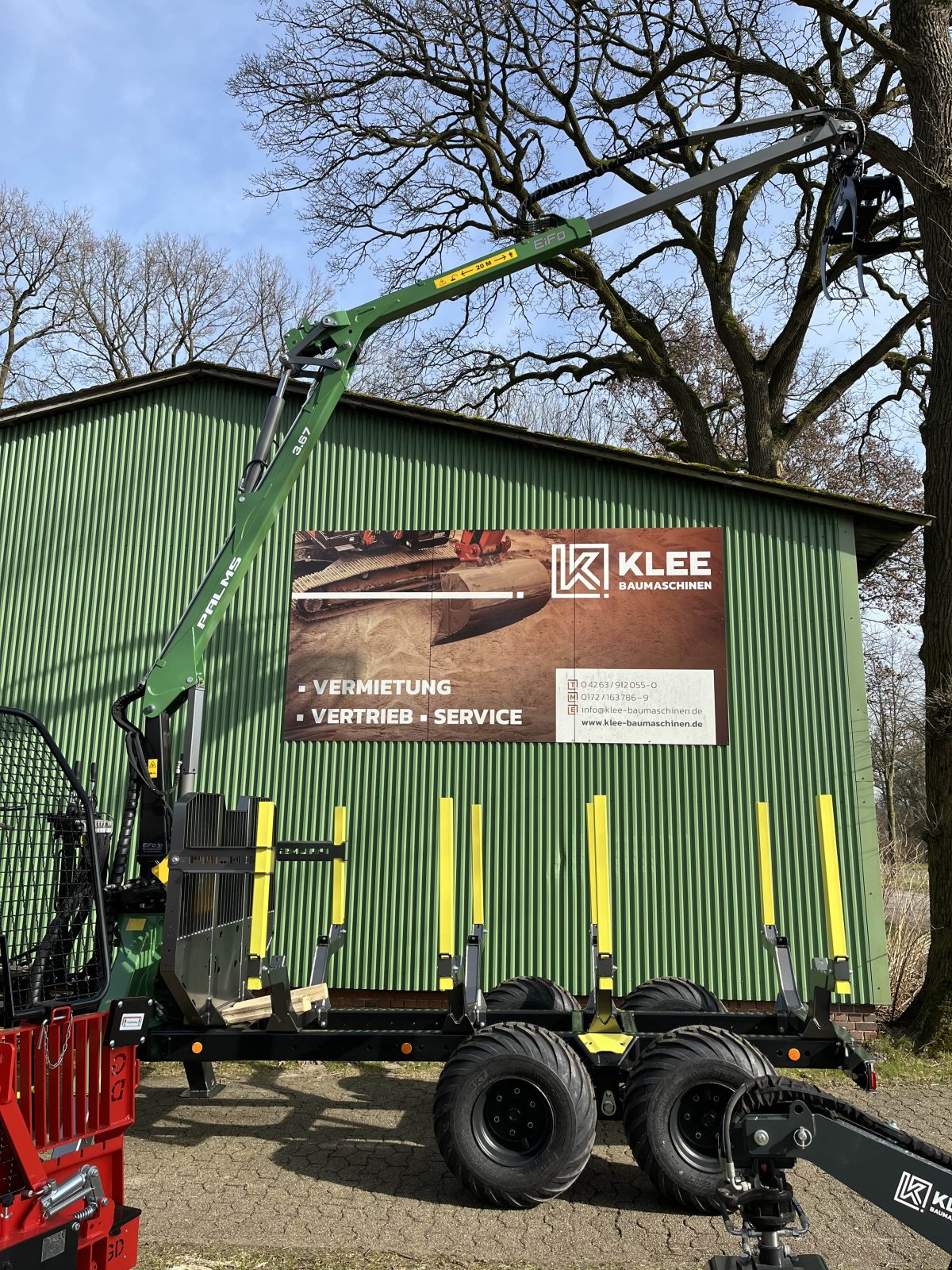 Rückewagen & Rückeanhänger typu Palms FA 3.67 GL / 10,20 D, Neumaschine v Scheeßel (Obrázek 6)