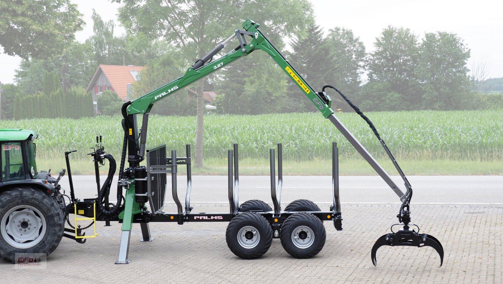 Rückewagen & Rückeanhänger от тип Palms FA 3.67GL/10,20S, Neumaschine в Bad Grönenbach (Снимка 1)