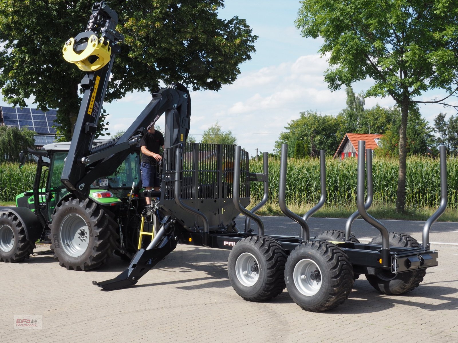 Rückewagen & Rückeanhänger от тип Palms FA 5.87Z/10,20D, Neumaschine в Bad Grönenbach (Снимка 2)