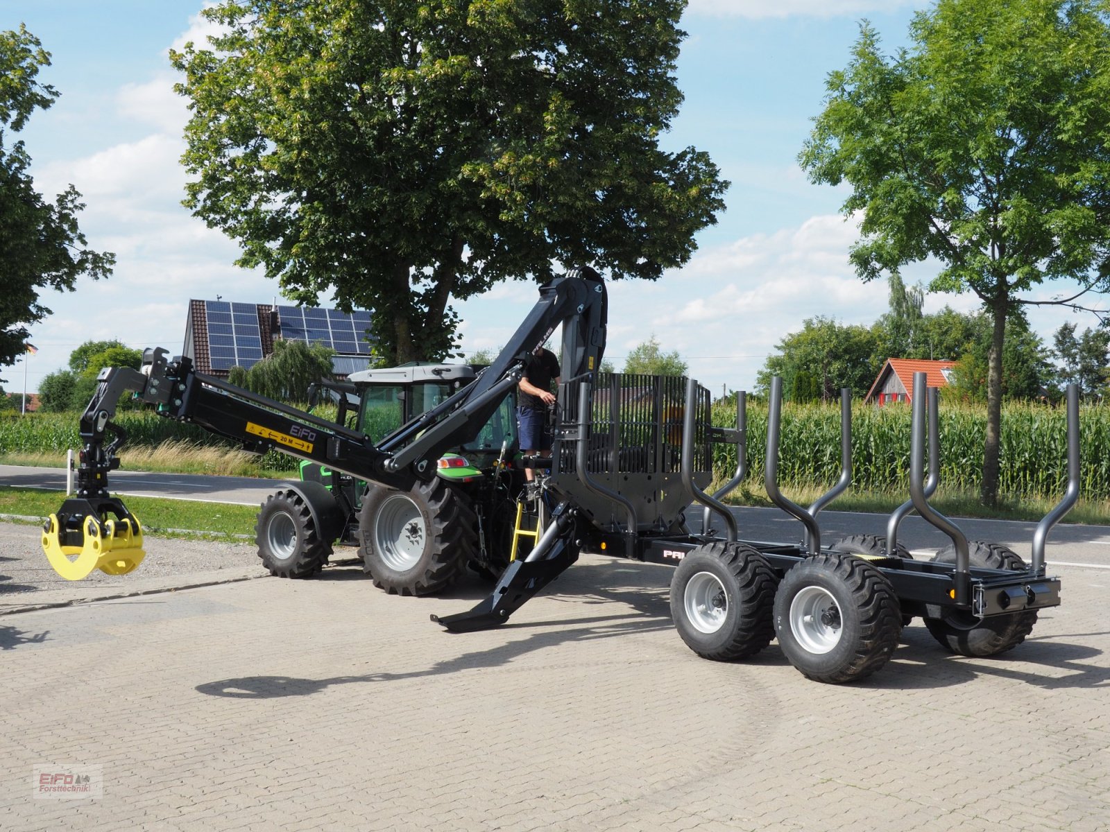 Rückewagen & Rückeanhänger от тип Palms FA 5.87Z/10,20D, Neumaschine в Bad Grönenbach (Снимка 3)